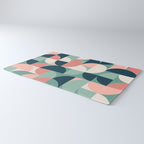 Mid Century Geometric 23A Rug Gallery Image 3
