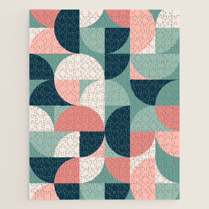 Mid Century Geometric 23A Jigsaw Puzzle Gallery Image 1