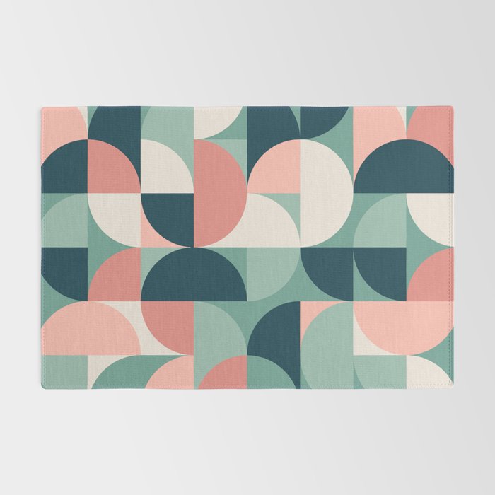 Mid Century Geometric 23A Rug Gallery Image 2