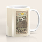 The Lovers - Raccoons Tarot Coffee Mug Gallery Image 1