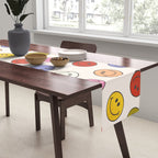 Many Happy Smileys Table Runner Gallery Image 2