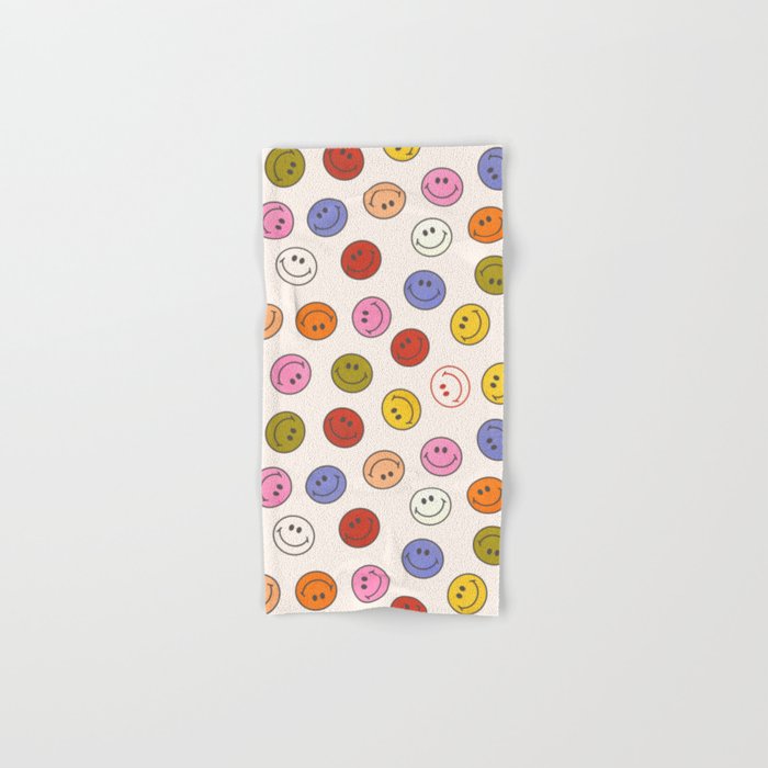 Many Happy Smileys Bath Towel Gallery Image 1