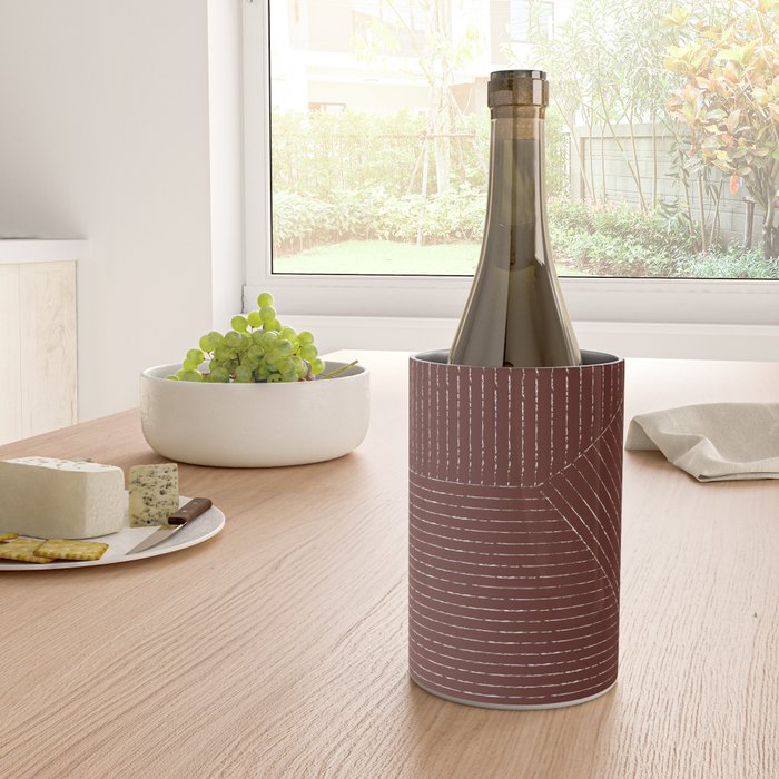 Lines (Plum) Wine Chiller Gallery Image 4