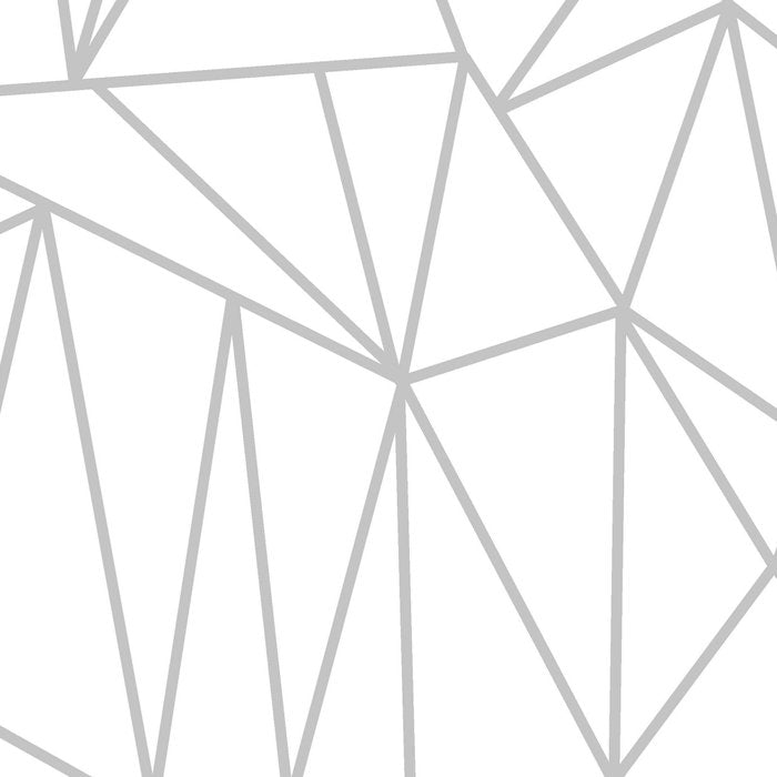 Geometric Cobweb (Gray & White Pattern) Coffee Mug Gallery Image 2