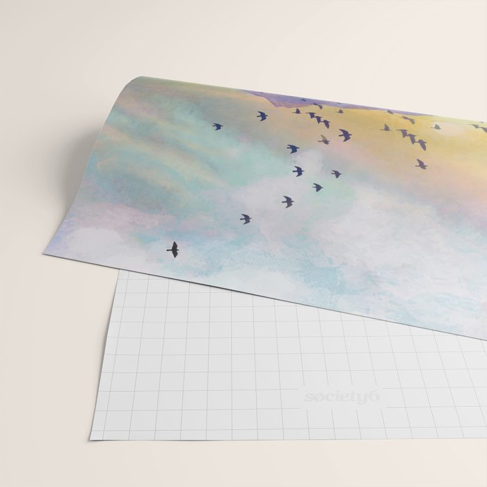 Mountain Sunrise Wrapping Paper Gallery Image 2