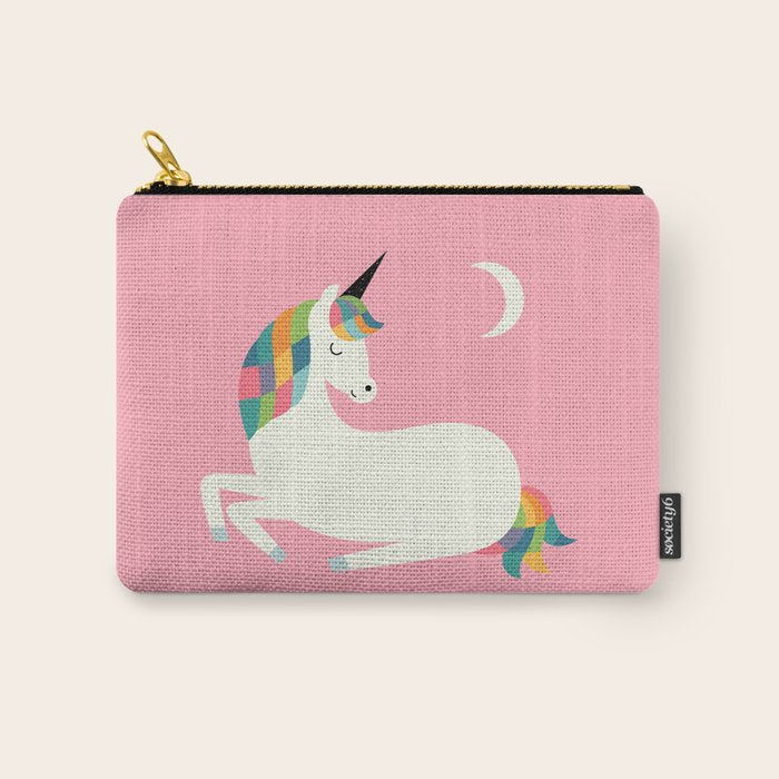 Unicorn Happiness Carry All Pouch Gallery Image 1