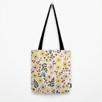 Wild flowers pattern Tote Bag Gallery Image 2