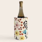 Wild flowers pattern Wine Chiller Gallery Image 2