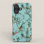 Monkey World Aqua iPhone Case Gallery Image 1
