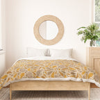 Oak & Squirrels | Autumn Yellows Palette Duvet Cover Gallery Image 3
