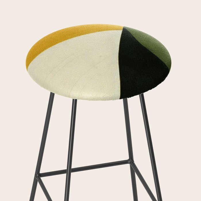 Abstract & Modern Shape Art 2 Stool Gallery Image 2