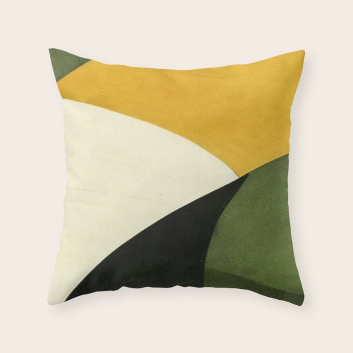 Abstract & Modern Shape Art 2 Throw Pillow Gallery Image 6