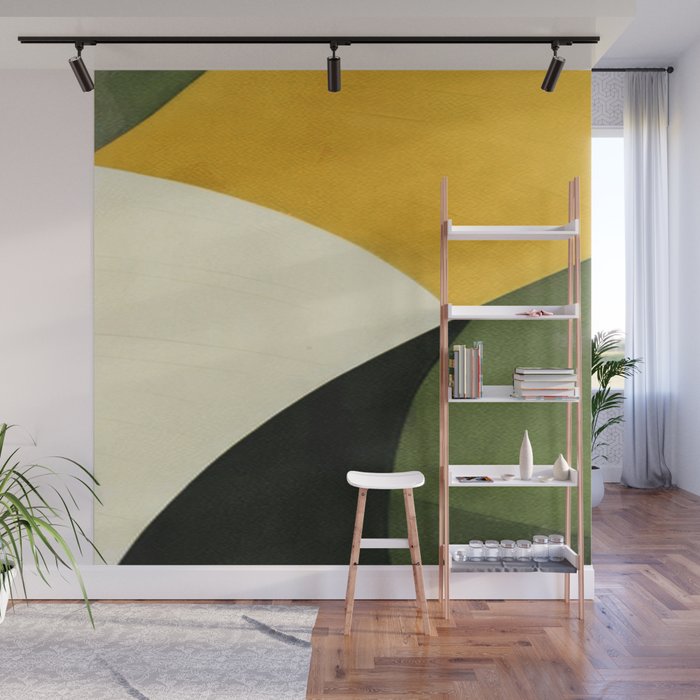 Abstract & Modern Shape Art 2 Wall Mural Gallery Image 1