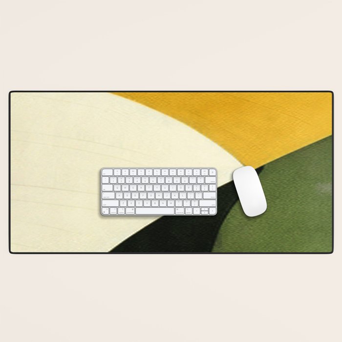 Abstract & Modern Shape Art 2 Desk Mat Gallery Image 1