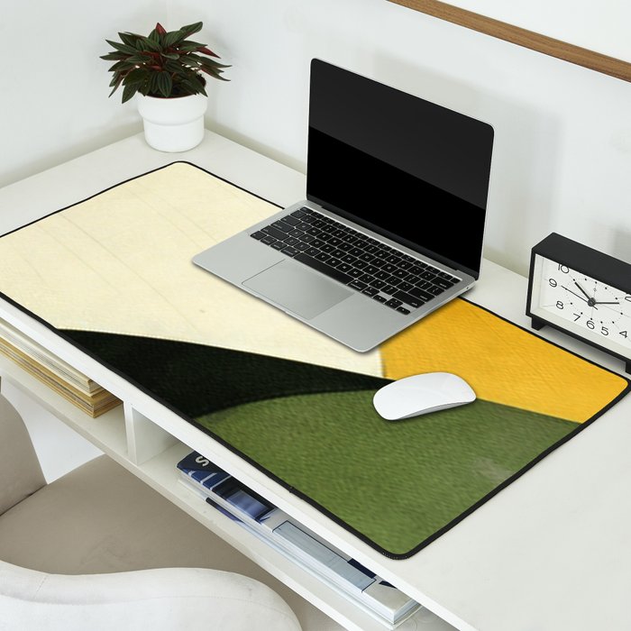 Abstract & Modern Shape Art 2 Desk Mat Gallery Image 2