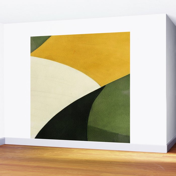 Abstract & Modern Shape Art 2 Wall Mural Gallery Image 2