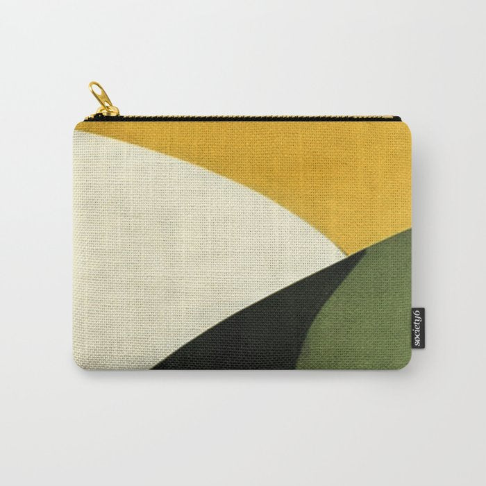 Abstract & Modern Shape Art 2 Carry All Pouch Gallery Image 1