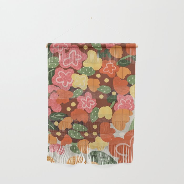Folk Flowers Wall Hanging Gallery Image 1