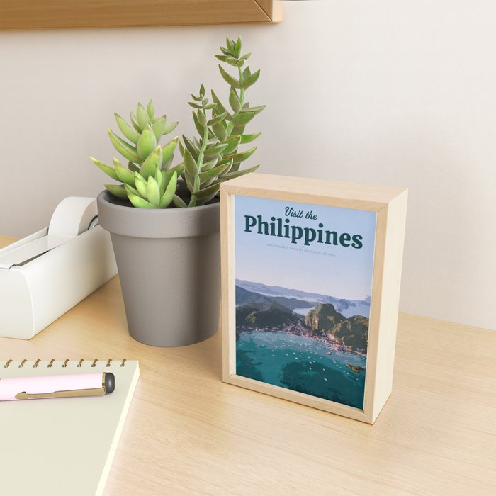 Visit Philippines Mini Art Print Gallery Image 2