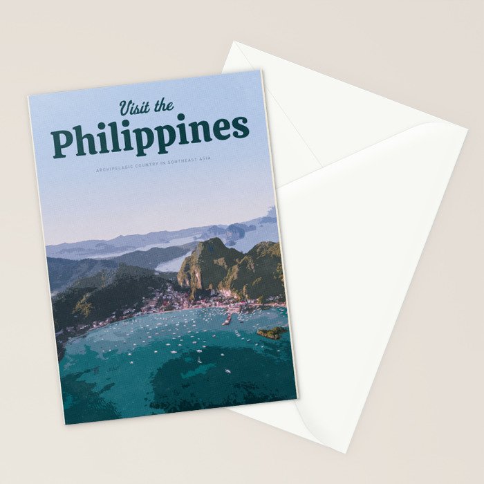 Visit Philippines Stationery Card Gallery Image 2