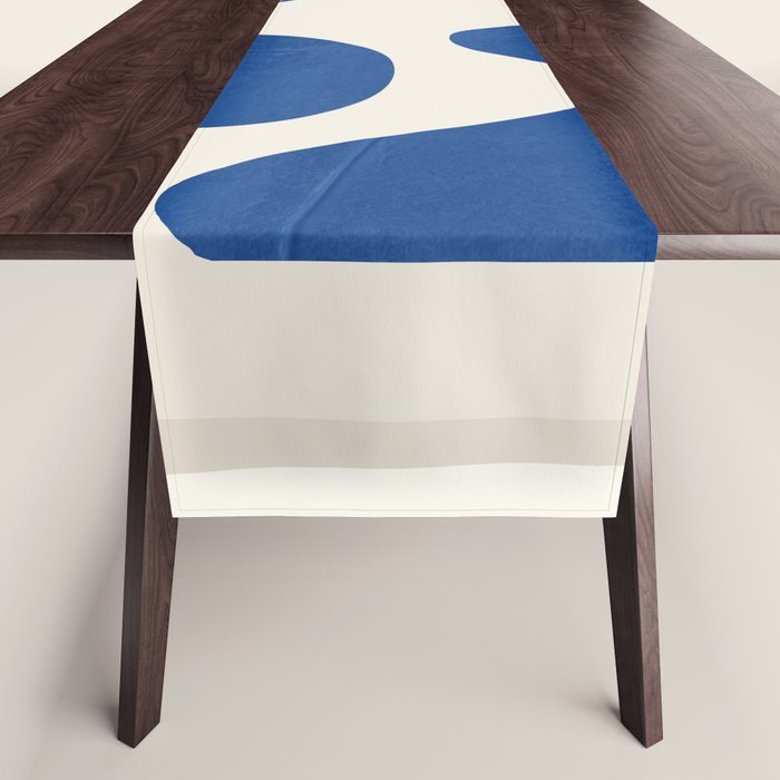 Modern Abstract Minimal Shapes 188/2 Table Runner Gallery Image 1
