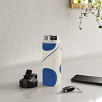 Modern Abstract Minimal Shapes 188/2 Water Bottle Gallery Image 4