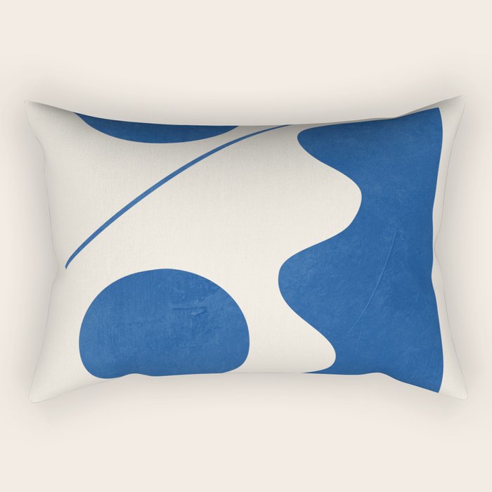 Modern Abstract Minimal Shapes 188/2 Rectangular Pillow Gallery Image 2