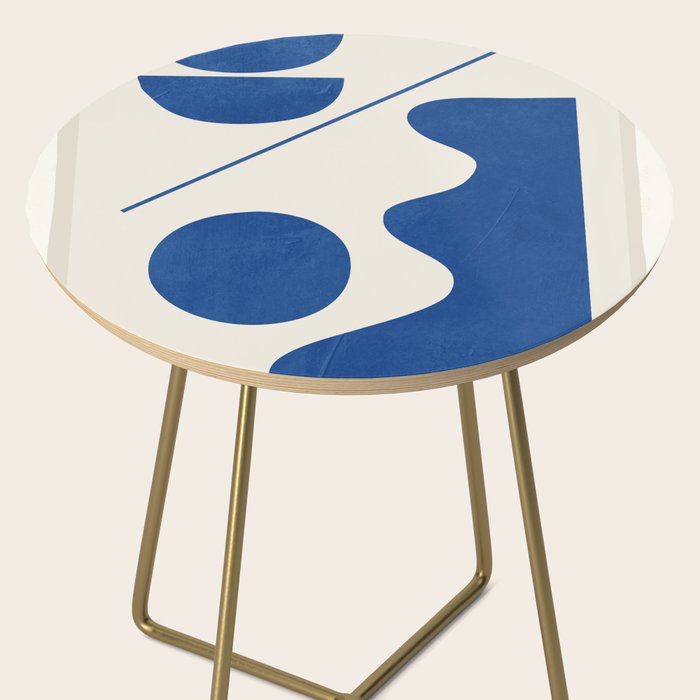 Modern Abstract Minimal Shapes 188/2 Side Table Gallery Image 2
