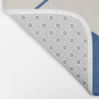 Modern Abstract Minimal Shapes 188/2 Bath Mat Gallery Image 2