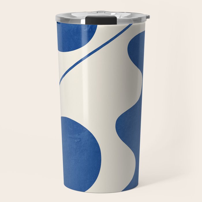 Modern Abstract Minimal Shapes 188/2 Travel Mug Gallery Image 1