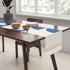 Modern Abstract Minimal Shapes 188/2 Table Runner Gallery Image 2