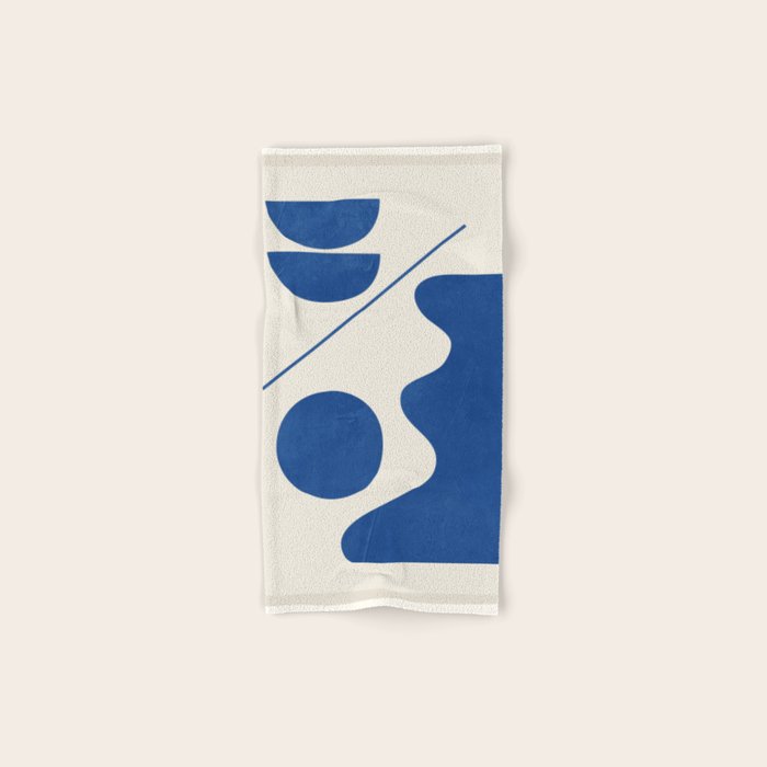Modern Abstract Minimal Shapes 188/2 Bath Towel Gallery Image 1