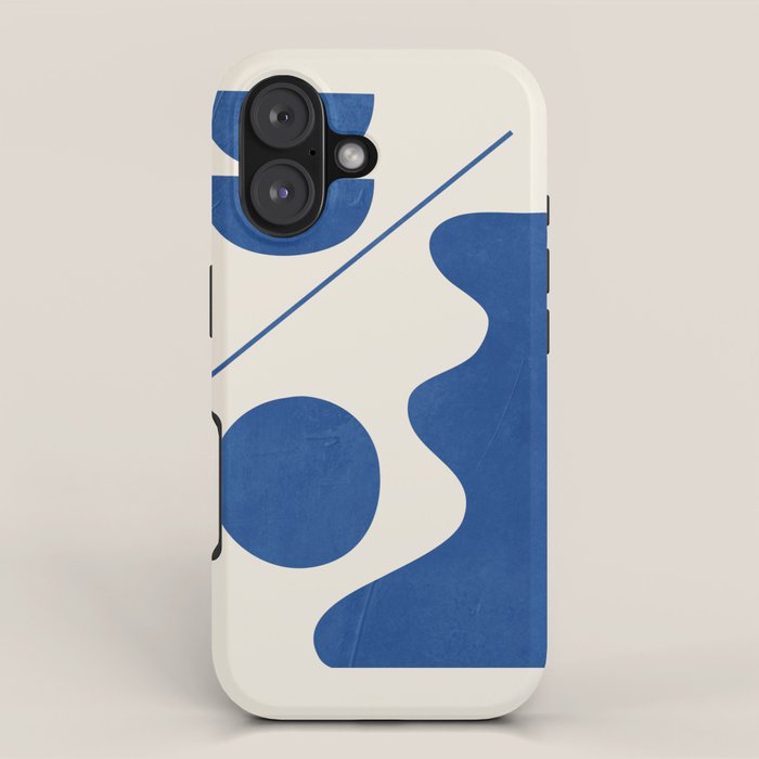 Modern Abstract Minimal Shapes 188/2 iPhone Case Gallery Image 1