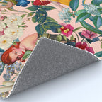 Floral and Pin-Up Girls V - II Rug Gallery Image 4