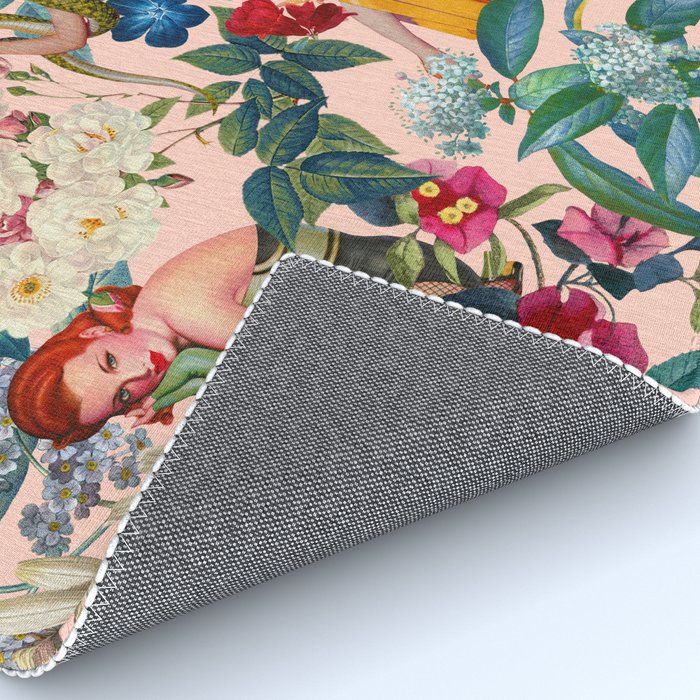 Floral and Pin-Up Girls V - II Rug Gallery Image 4