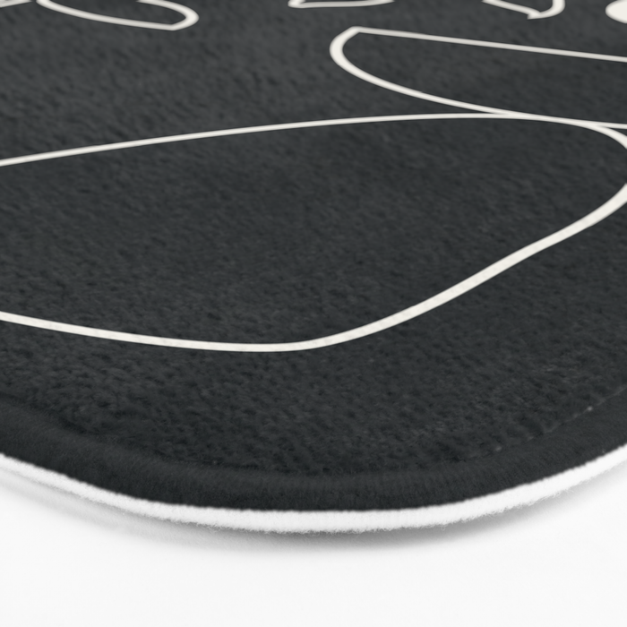 Minimal Abstract Art 10 Bath Mat Gallery Image 3