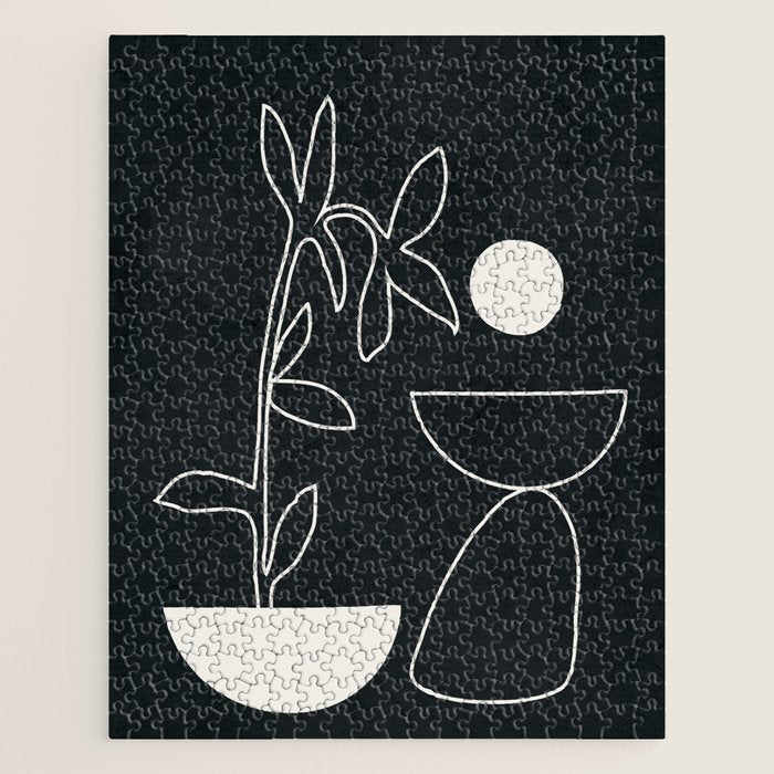 Minimal Abstract Art 10 Jigsaw Puzzle Gallery Image 1