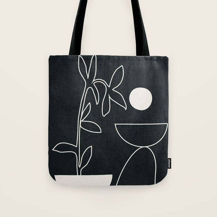 Minimal Abstract Art 10 Tote Bag Gallery Image 1