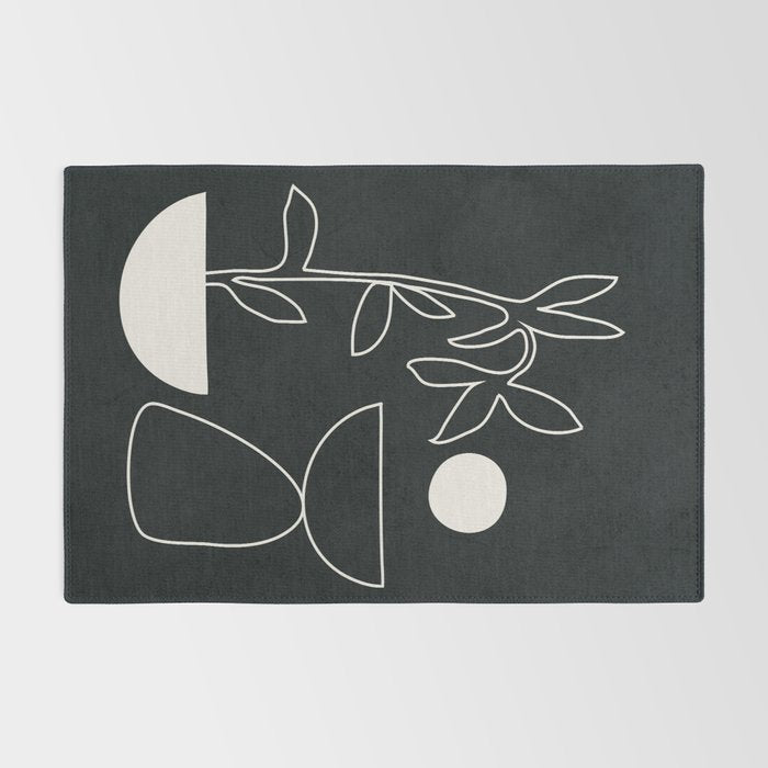 Minimal Abstract Art 10 Rug Gallery Image 2