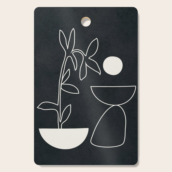 Minimal Abstract Art 10 Cutting Board Gallery Image 1
