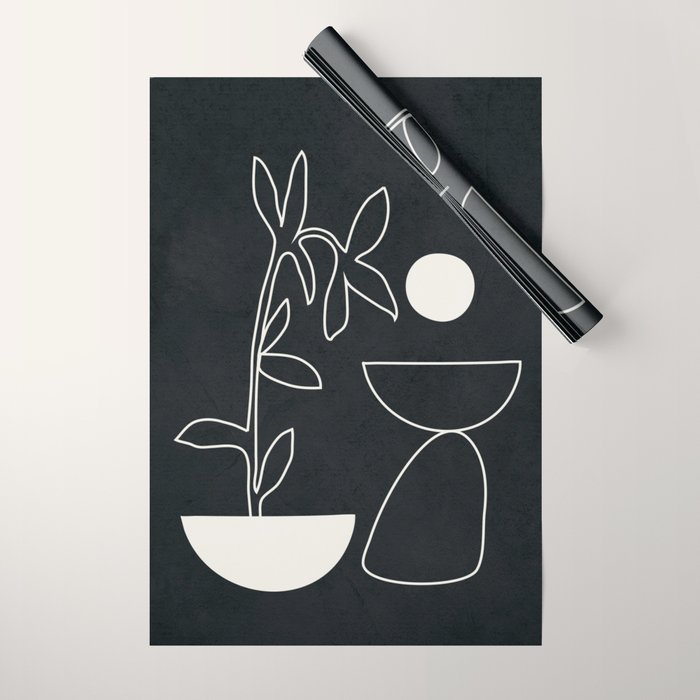 Minimal Abstract Art 10 Wrapping Paper Gallery Image 1
