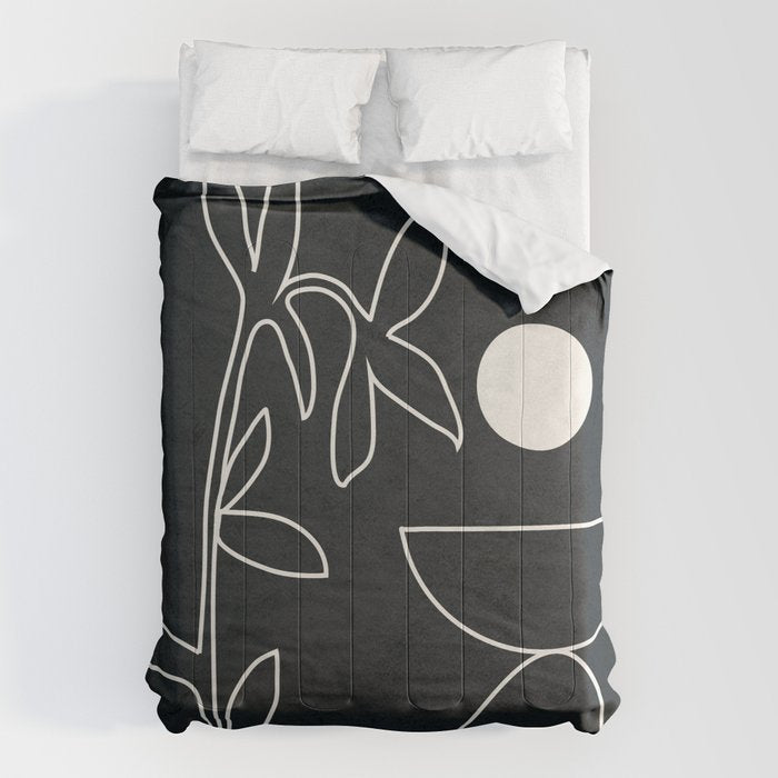 Minimal Abstract Art 10 Comforter Gallery Image 6