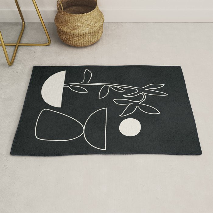 Minimal Abstract Art 10 Rug Gallery Image 1