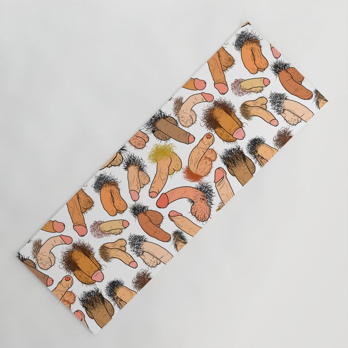 Weenies Peens Schlongs  Yoga Mat Gallery Image 1