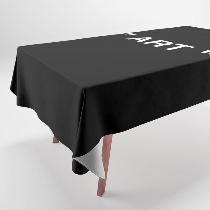 " Art " (Negative) Tablecloth Gallery Image 1
