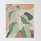 Colorful Branching Out 23 Throw Blanket Gallery Image 2