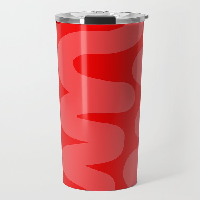 rowdy red Travel Mug Gallery Image 1