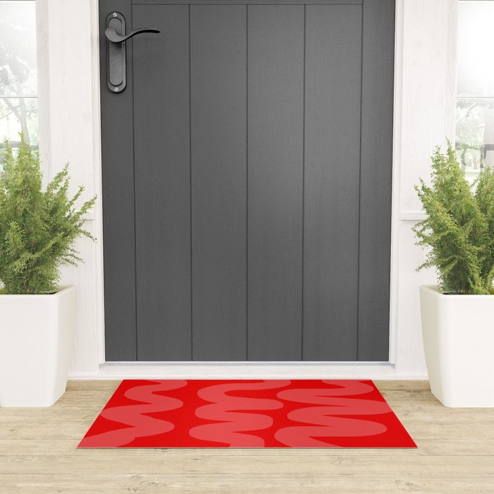 rowdy red Welcome Mat Gallery Image 3
