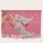These Boots - Hot Neon Pink Wall Hanging Gallery Image 1