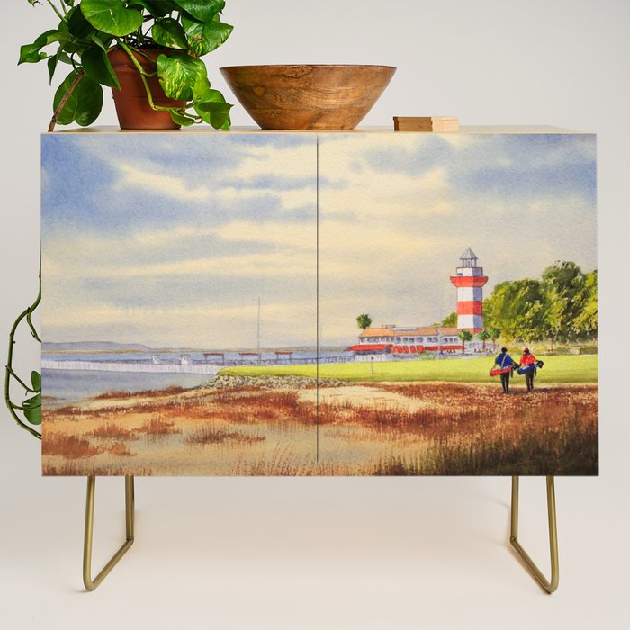Harbor Town Golf Course SC Credenza Gallery Image 1